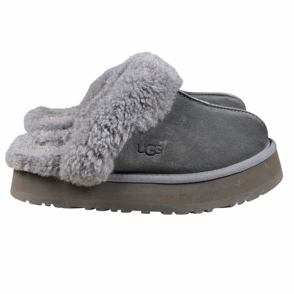 UGG Disquette Women's Gray Slippers Sz 6 US, #1122550